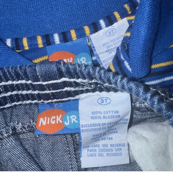 Vintage Go Diego Shirt Shorts Set Outfit 3T Y2K 90s Nick JR - Picture 4 of 4